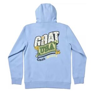 GOAT USA Light Blue Hoodie